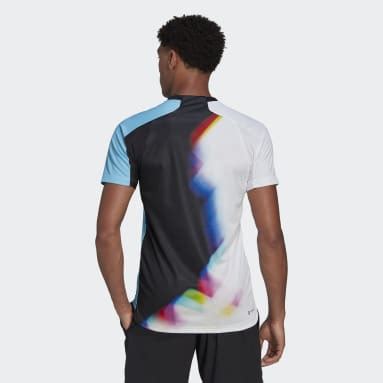 adidas schwarz weiß t shirt herren tennis|Komfortable und stylishe Tennis.